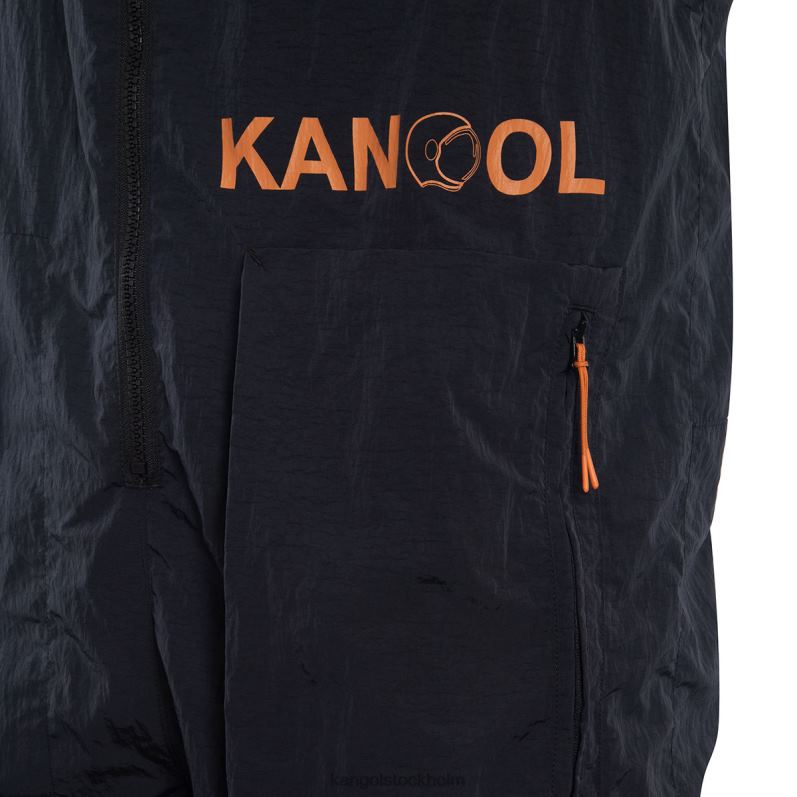 Kangol unisex- out of this world overaller B0ZLB996 byxor svart