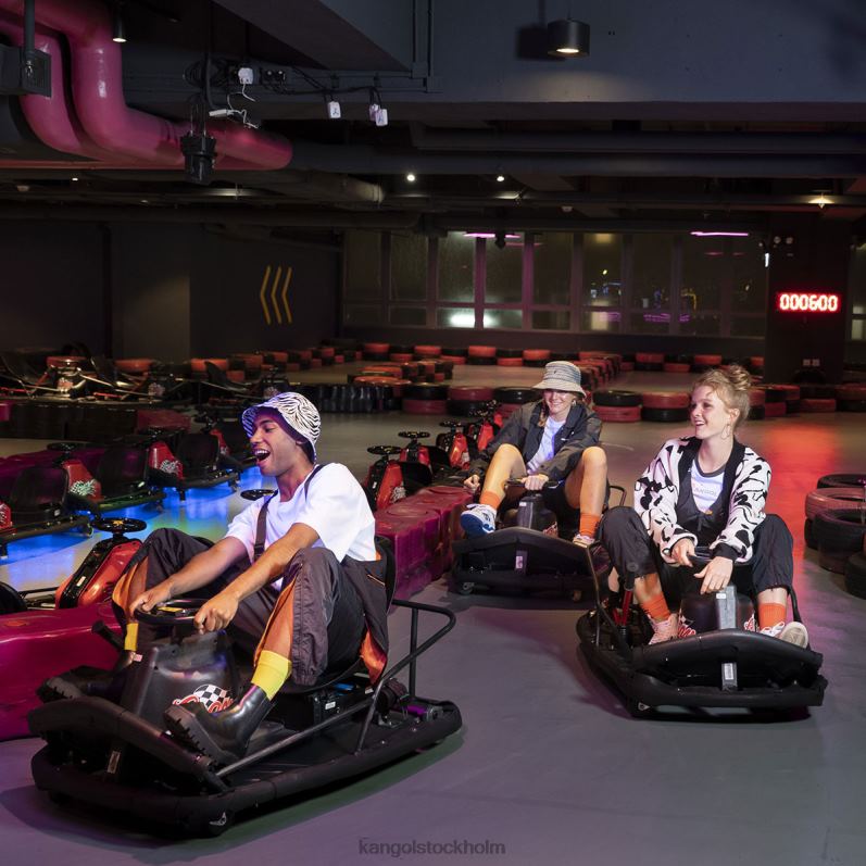 Kangol unisex- out of this world overaller B0ZLB996 byxor svart