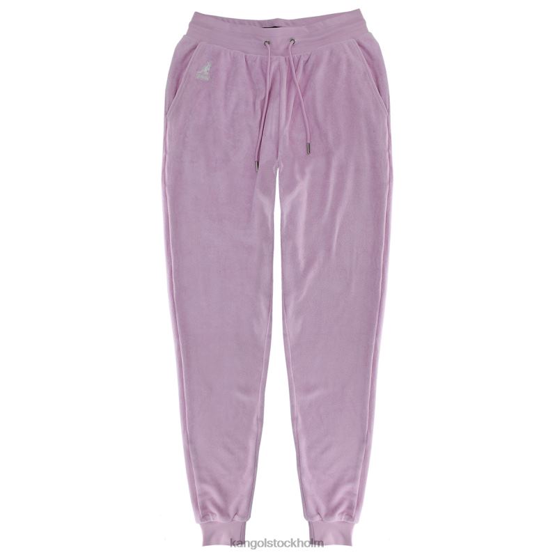 Kangol kvinnor joggingbyxor i frotté B0ZLB1053 byxor piruett rosa