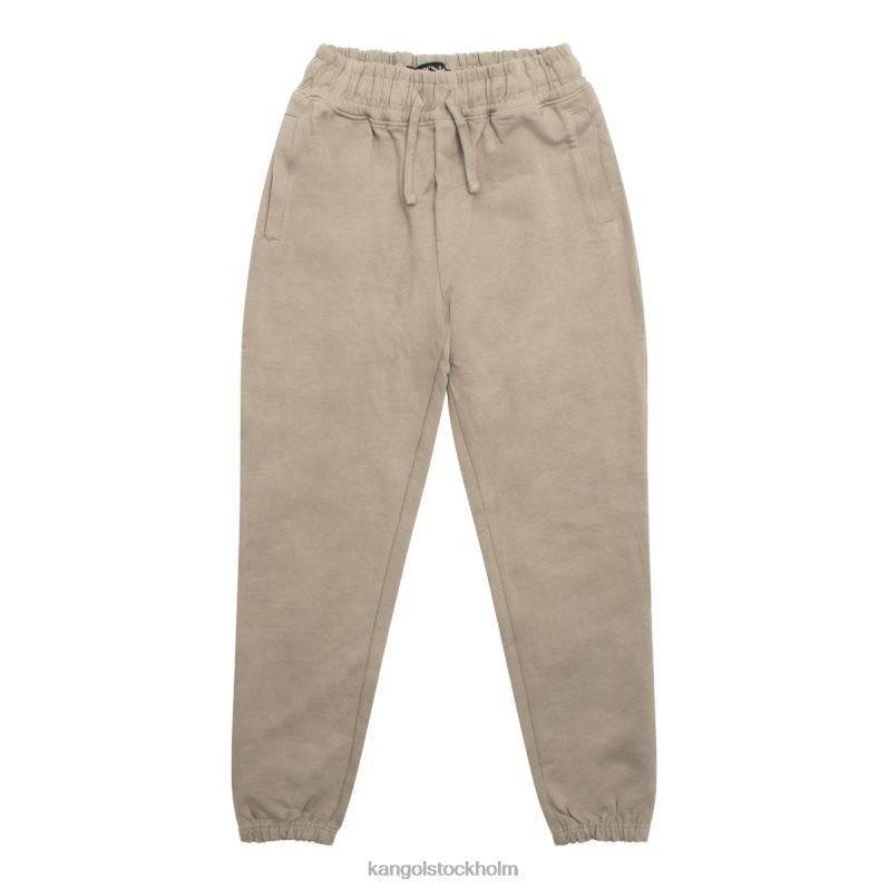 Kangol unisex- lyx perfekt jogger B0ZLB1089 byxor taupe svampar