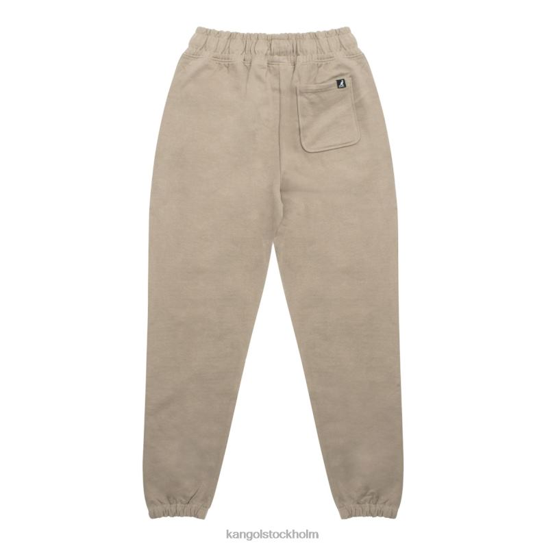 Kangol unisex- lyx perfekt jogger B0ZLB1089 byxor taupe svampar