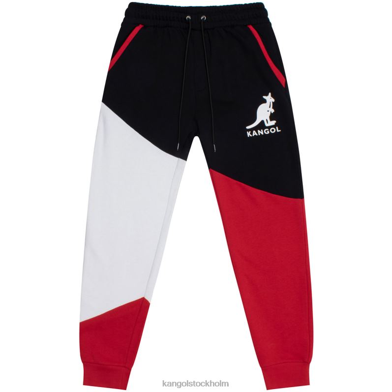 Kangol unisex- rbw colorblock joggingbyxor B0ZLB1036 byxor svart kombo