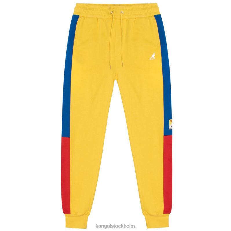Kangol unisex- retro jogger B0ZLB1039 byxor citron combo