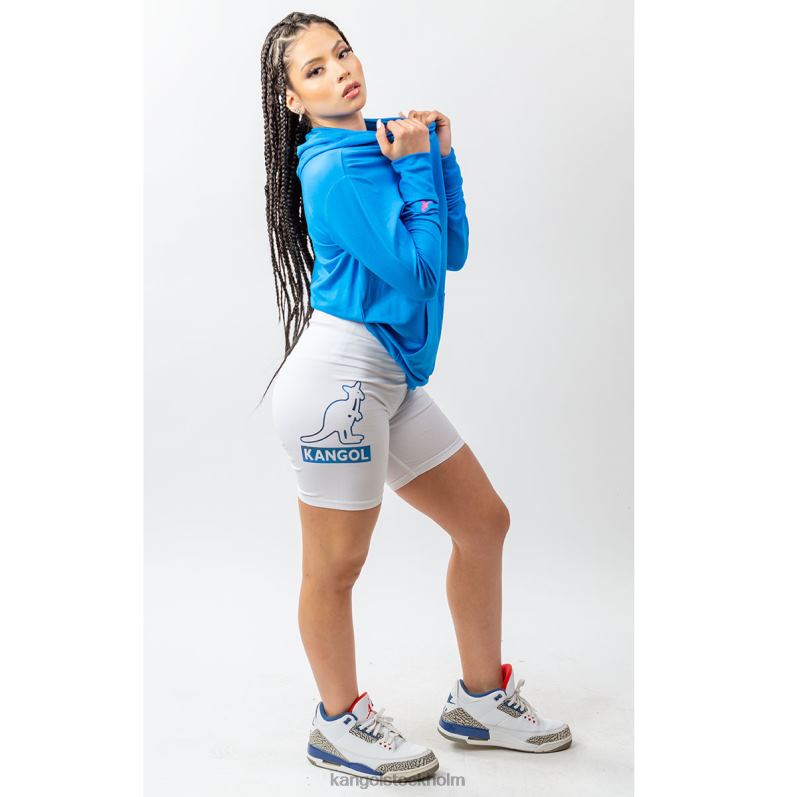 Kangol unisex- folie bikershorts B0ZLB1001 byxor vit