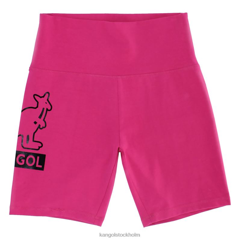 Kangol unisex- folie bikershorts B0ZLB1003 byxor rosa påfågel
