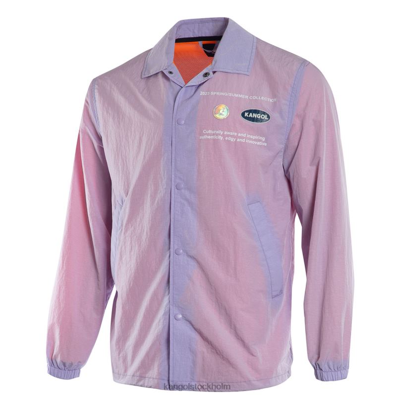 Kangol unisex- out of this world jacka B0ZLB1203 Kläder lavendel