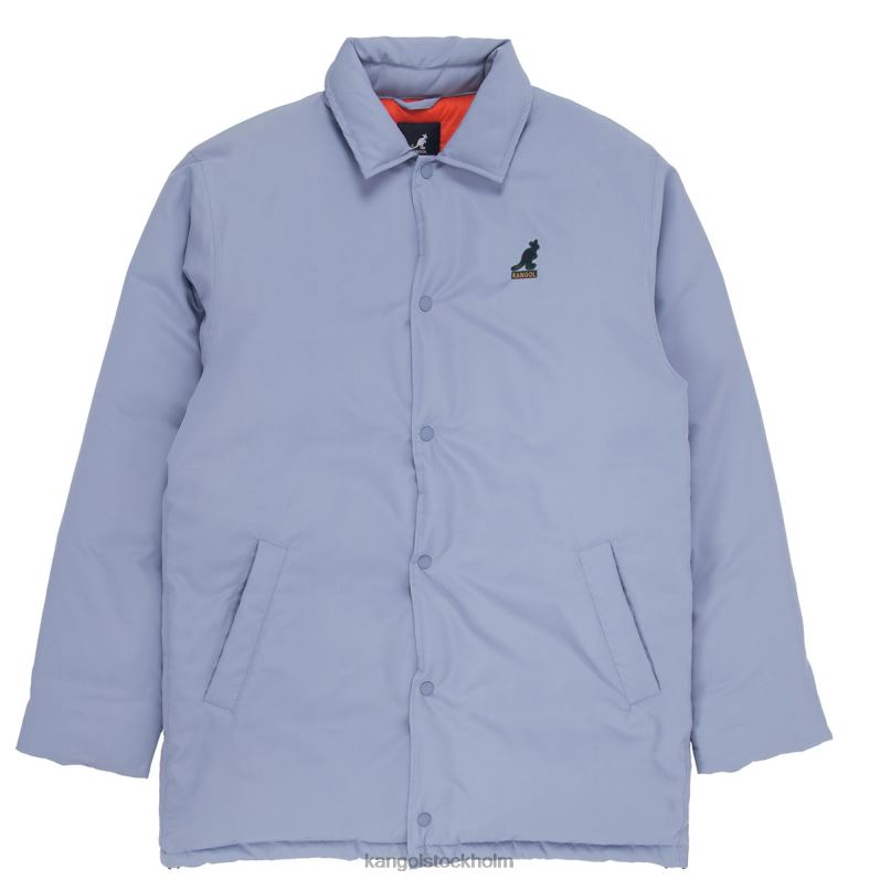 Kangol unisex- oversized jacka B0ZLB1228 Kläder isig lila