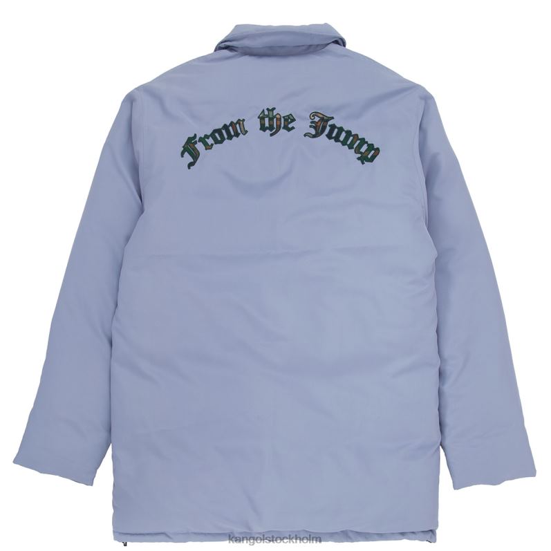 Kangol unisex- oversized jacka B0ZLB1228 Kläder isig lila