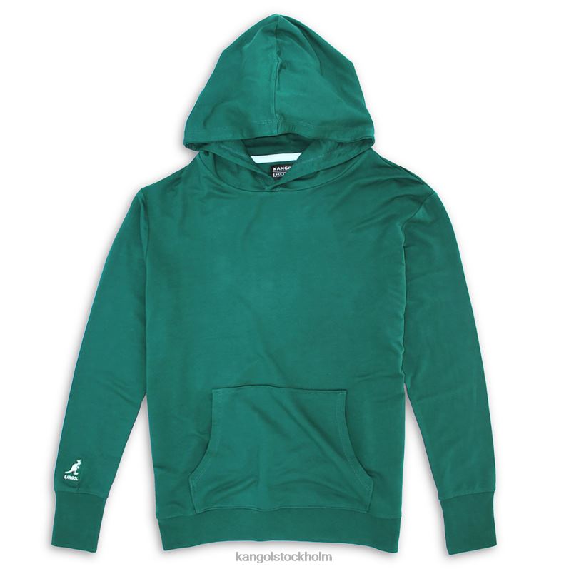 Kangol unisex- hoodie i popfärg B0ZLB1118 Kläder regnskog