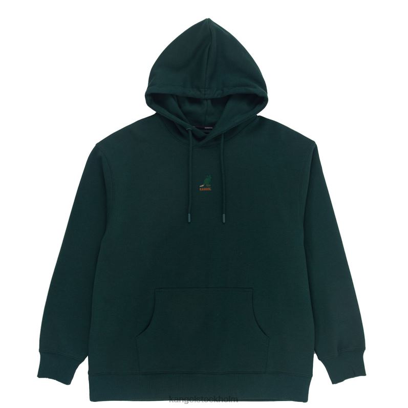 Kangol unisex- interlock hoodie B0ZLB1181 Kläder tall
