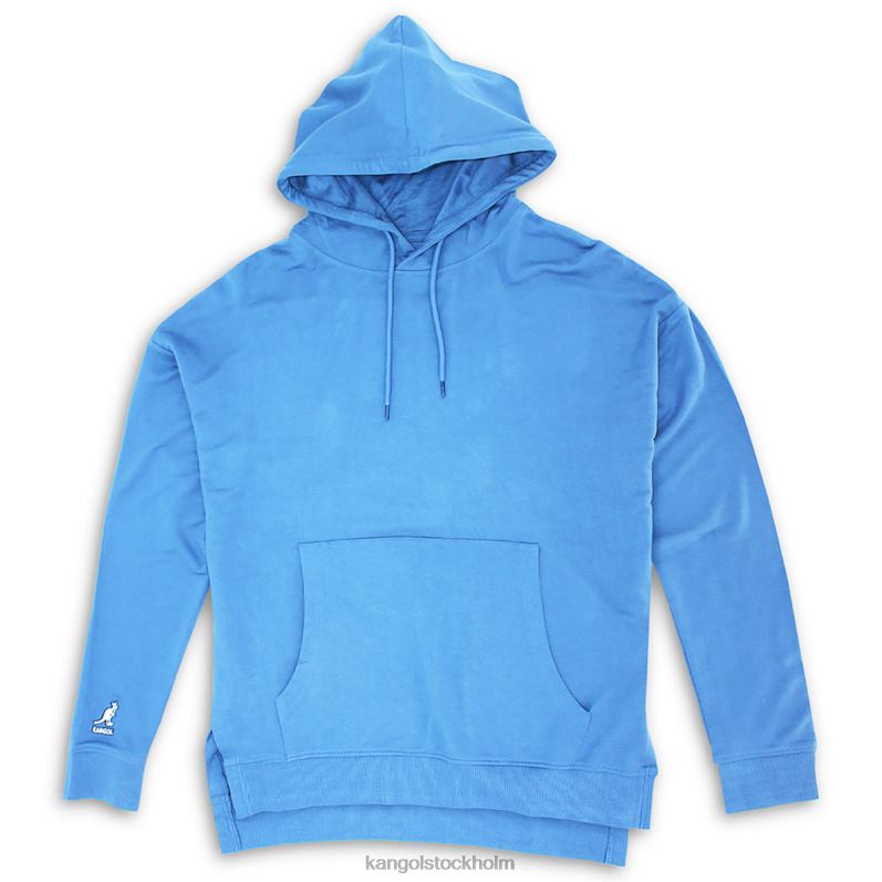 Kangol unisex- mix match hoodie B0ZLB1224 Kläder blå horisont