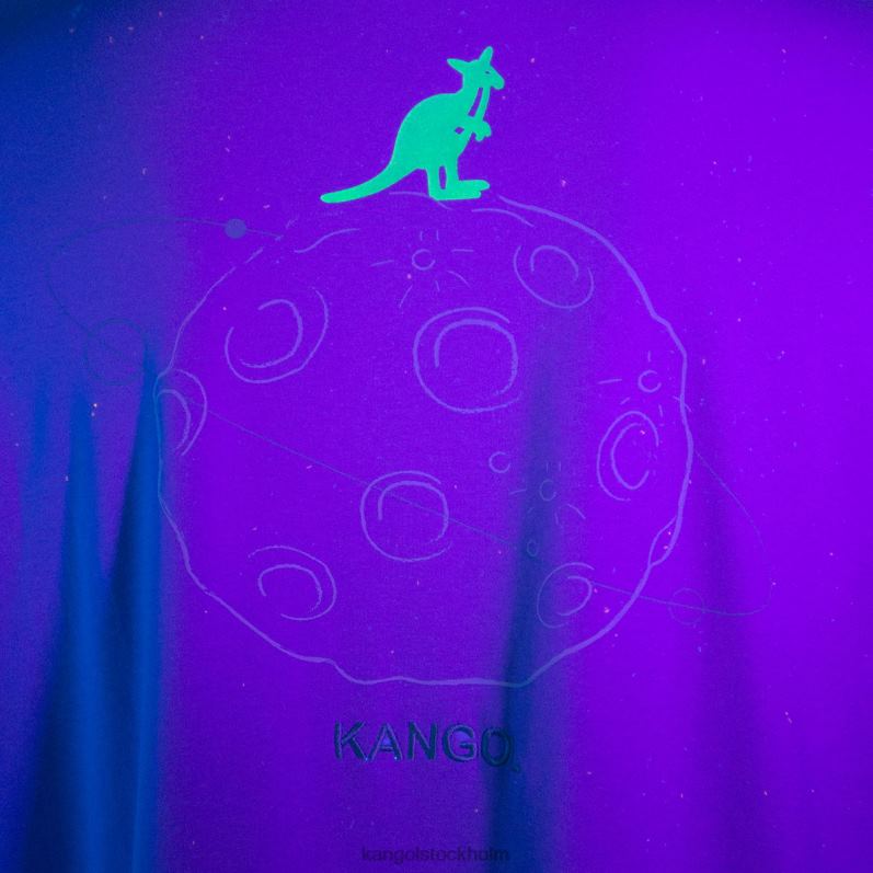 Kangol unisex- grafisk t-shirt för rymdomlopp B0ZLB1197 Kläder lavendel