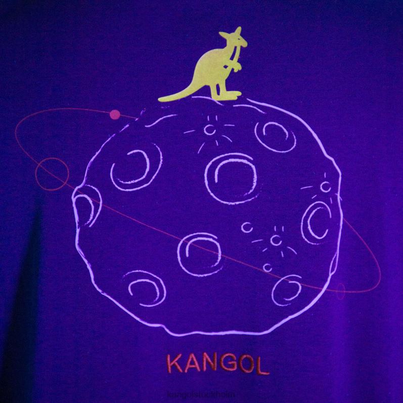 Kangol unisex- grafisk t-shirt för rymdomlopp B0ZLB1197 Kläder lavendel