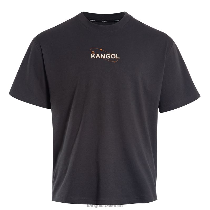 Kangol unisex- orbital grafisk t-shirt B0ZLB1204 Kläder ebenholts