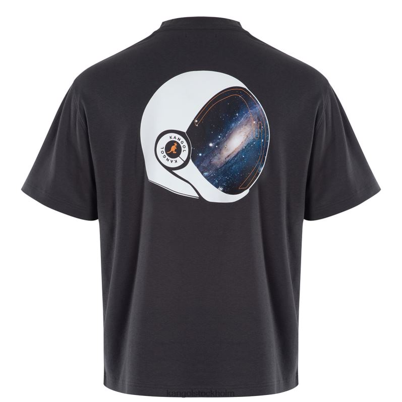 Kangol unisex- orbital grafisk t-shirt B0ZLB1204 Kläder ebenholts