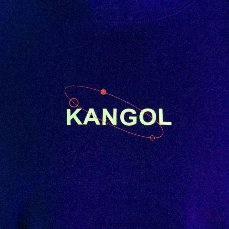 Kangol unisex- orbital grafisk t-shirt B0ZLB1204 Kläder ebenholts