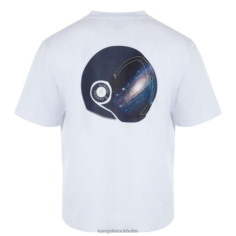 Kangol unisex- orbital grafisk t-shirt B0ZLB1205 Kläder vit