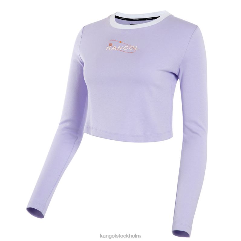 Kangol unisex- orbital långärmad t-shirt B0ZLB1200 Kläder lavendel