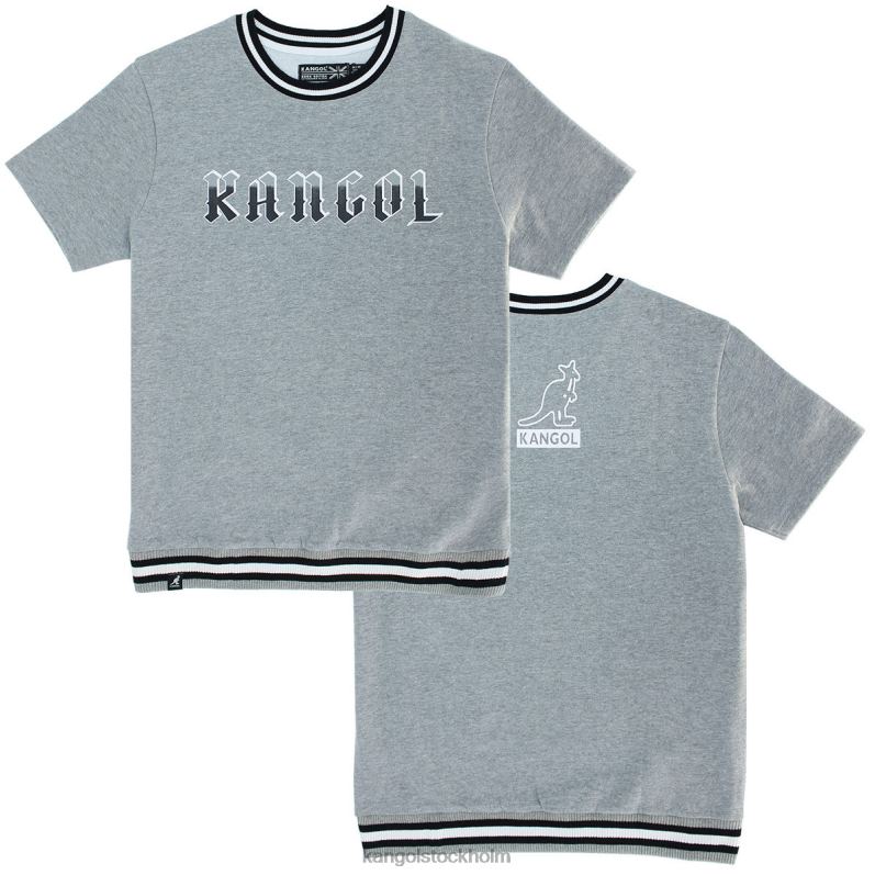 Kangol unisex- speldags baskett-shirt B0ZLB1108 Kläder grå mix