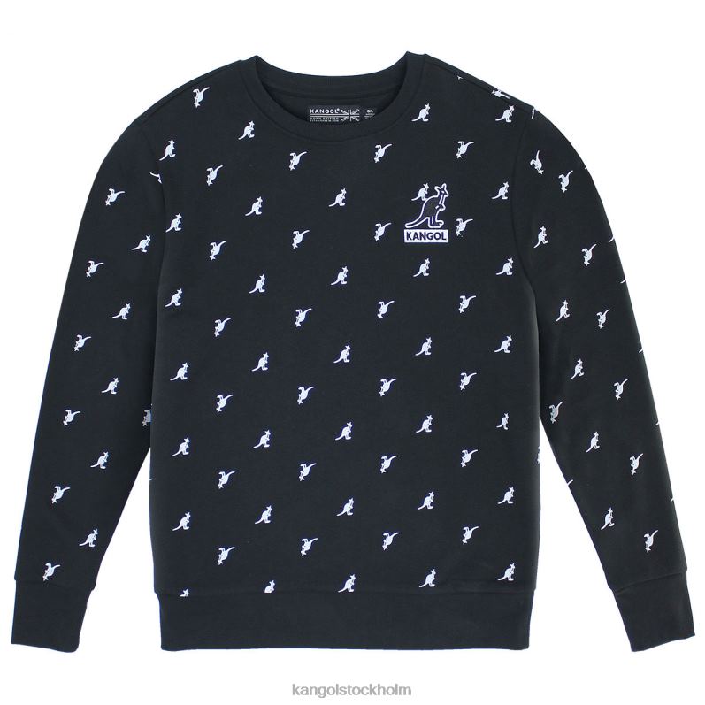 Kangol unisex- aop popover B0ZLB1097 Kläder svart