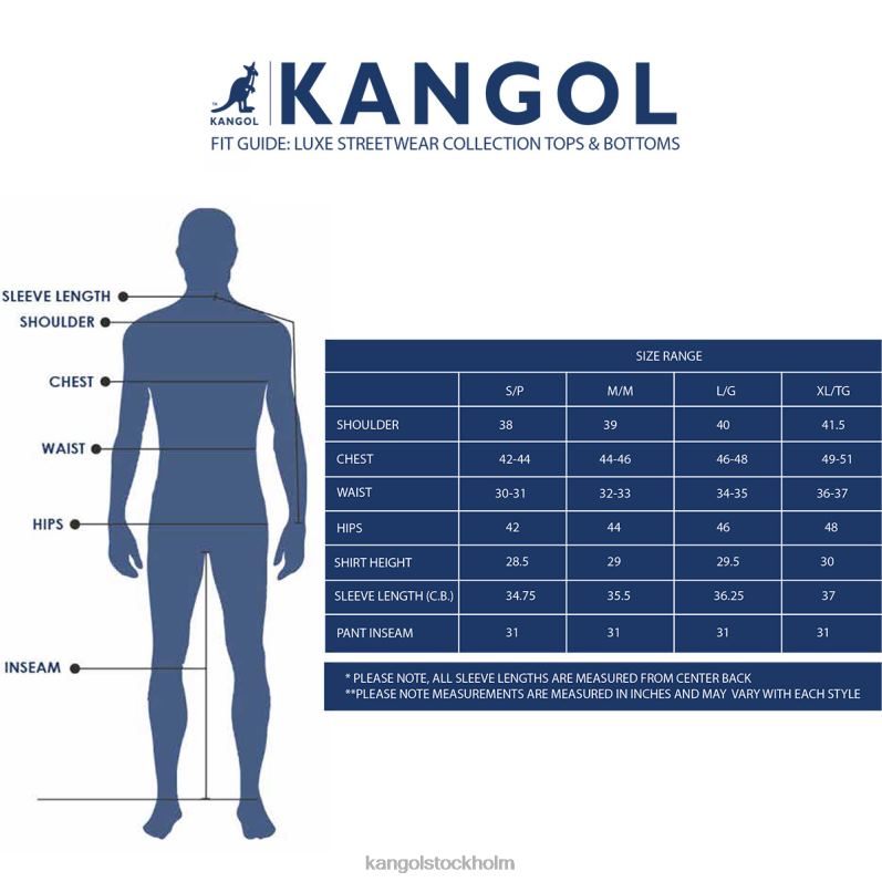 Kangol unisex- lyxiga broderade besättning B0ZLB1172 Kläder lapis blå