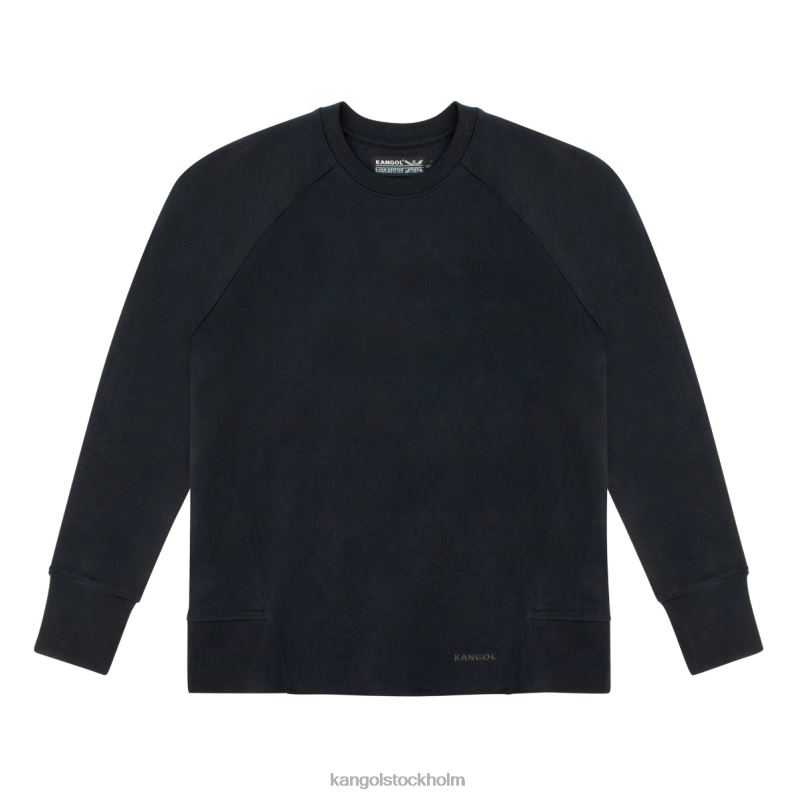 Kangol unisex- perfekt besättningströja B0ZLB1189 Kläder svart antracit