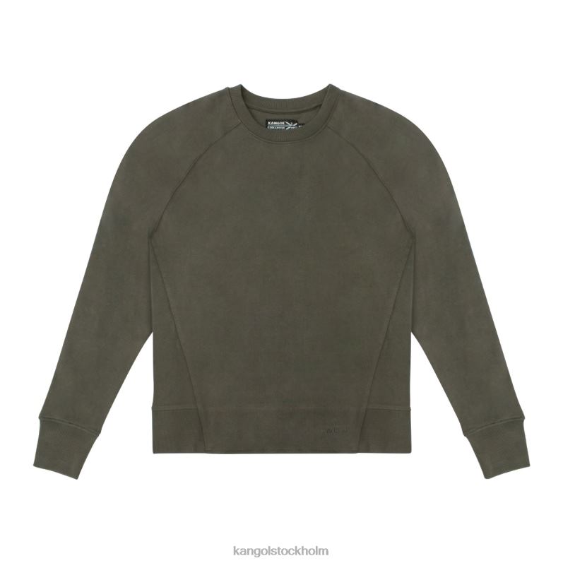 Kangol unisex- perfekt besättningströja B0ZLB1190 Kläder vitkol