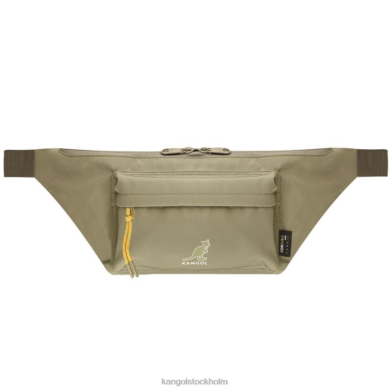 Kangol unisex- helg lätt bum bag B0ZLB947 Tillbehör beige