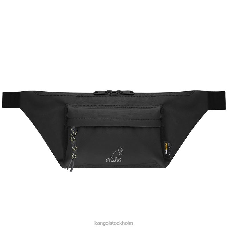 Kangol unisex- helg lätt bum bag B0ZLB948 Tillbehör svart