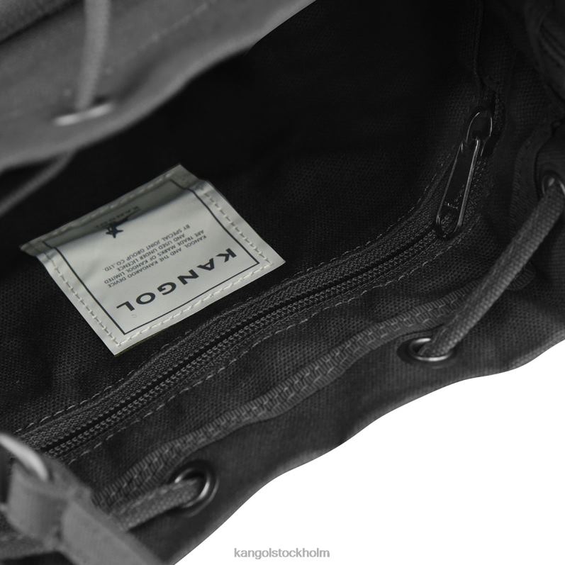 Kangol unisex- lucky canvas bucket bag B0ZLB939 Tillbehör svart