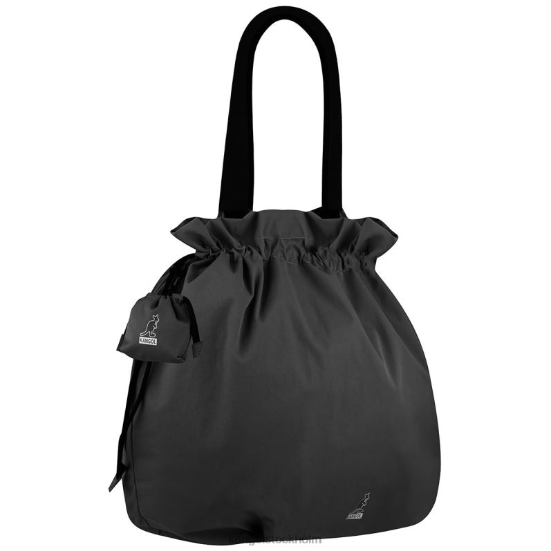Kangol unisex- rese dragsko shopper B0ZLB966 Tillbehör svart
