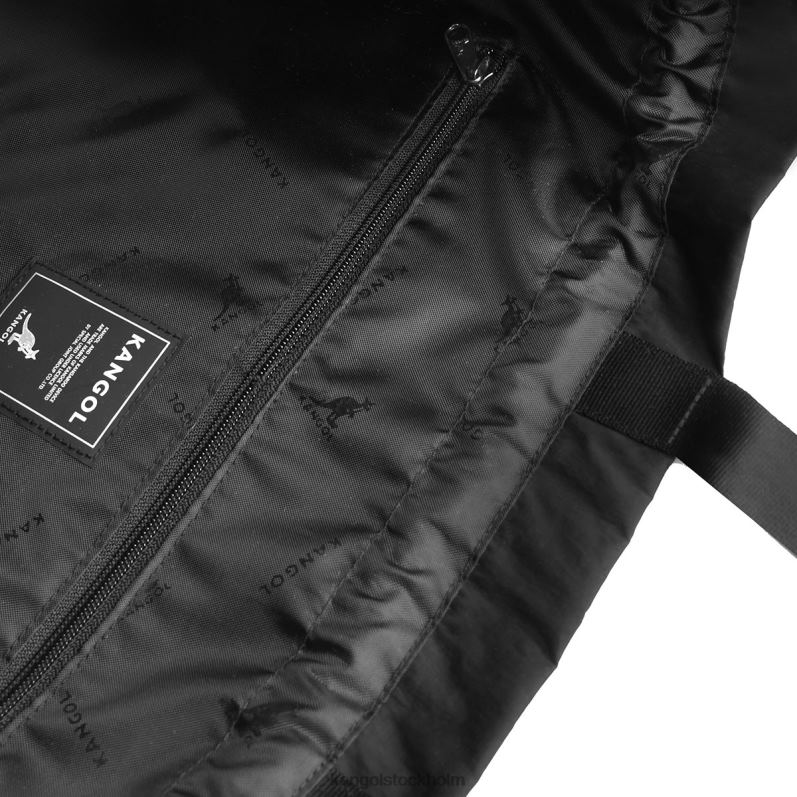 Kangol unisex- rese dragsko shopper B0ZLB966 Tillbehör svart