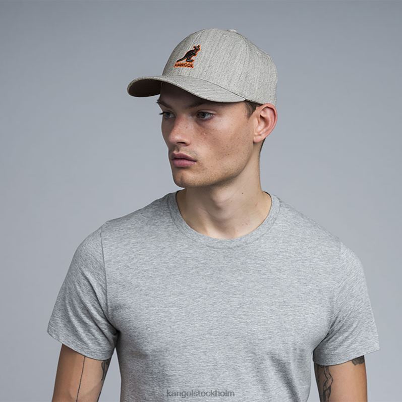 Kangol unisex- 3d ull flexfit baseboll B0ZLB300 Tillbehör flanell