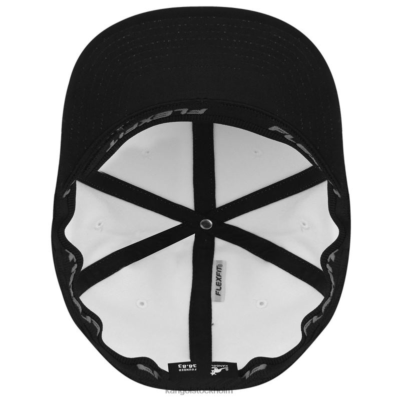 Kangol unisex- 3d ull flexfit baseboll B0ZLB301 Tillbehör vit svart