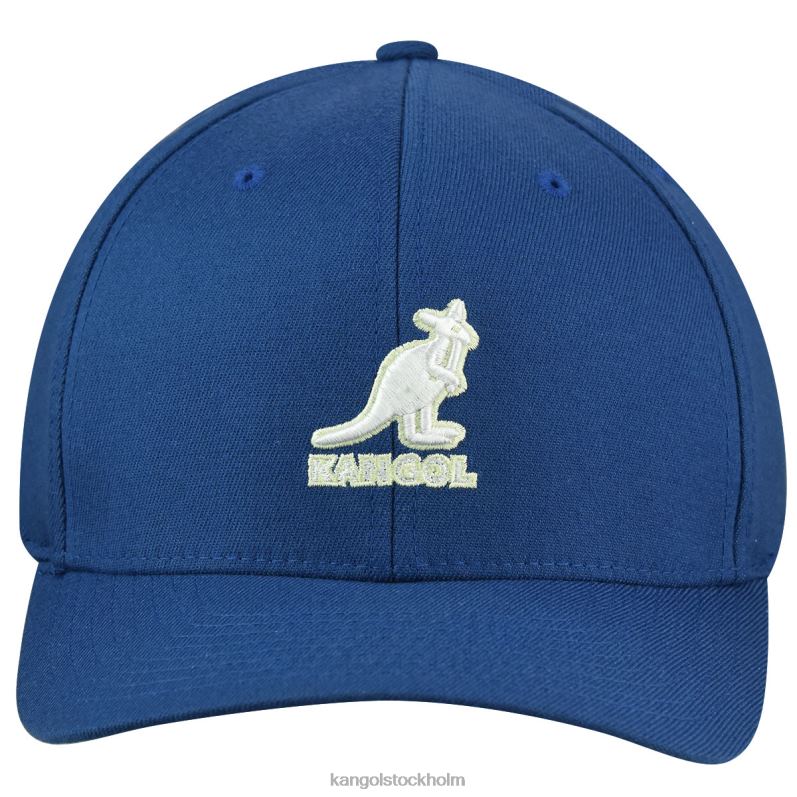 Kangol unisex- 3d ull flexfit baseboll B0ZLB302 Tillbehör mykonos blå