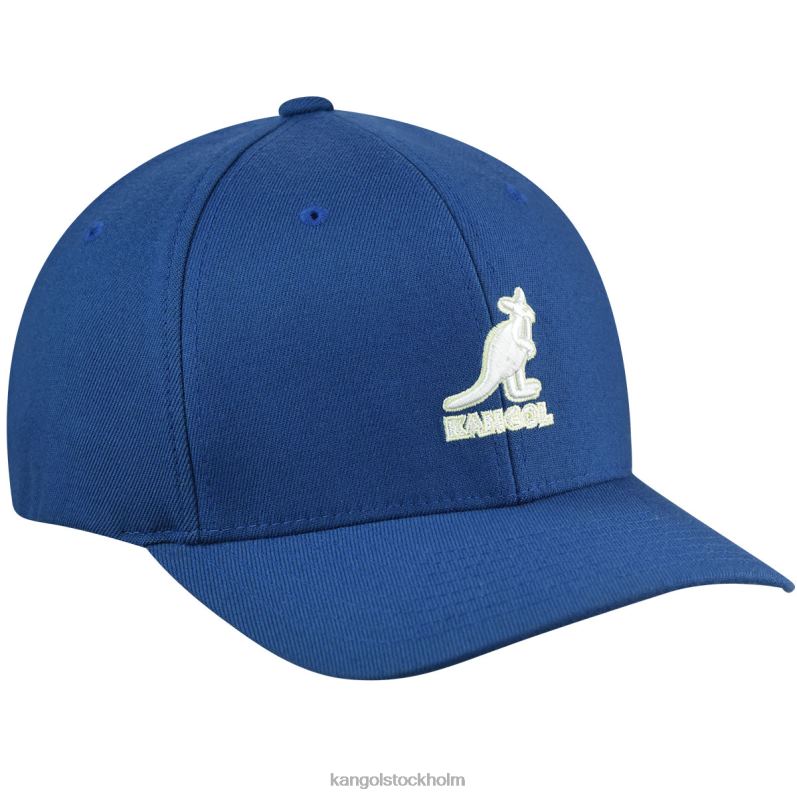Kangol unisex- 3d ull flexfit baseboll B0ZLB302 Tillbehör mykonos blå