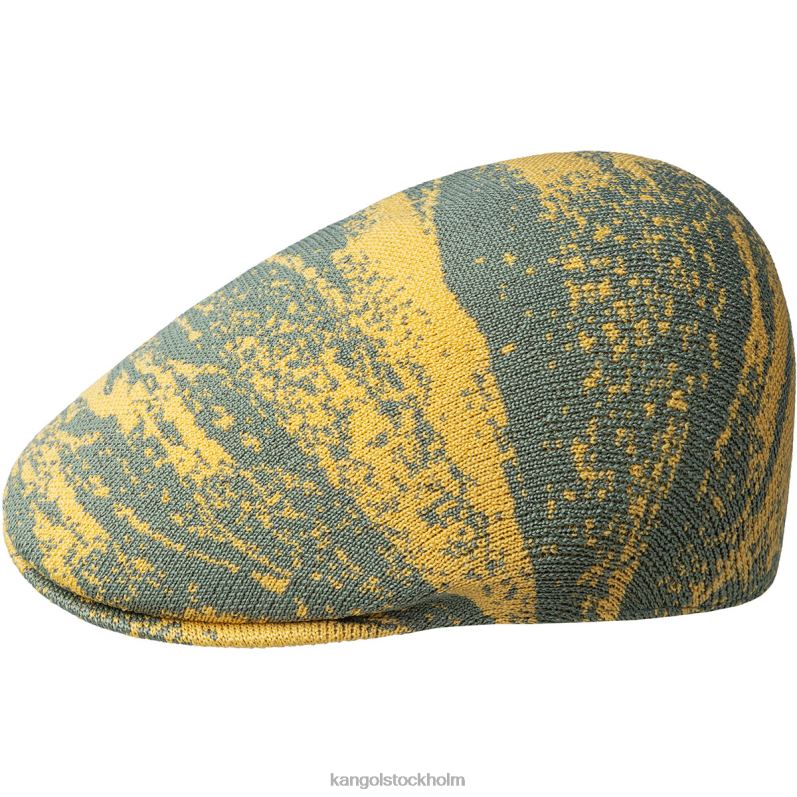 Kangol unisex- airbrush 507 B0ZLB227 Tillbehör olja grön/varm aprikos