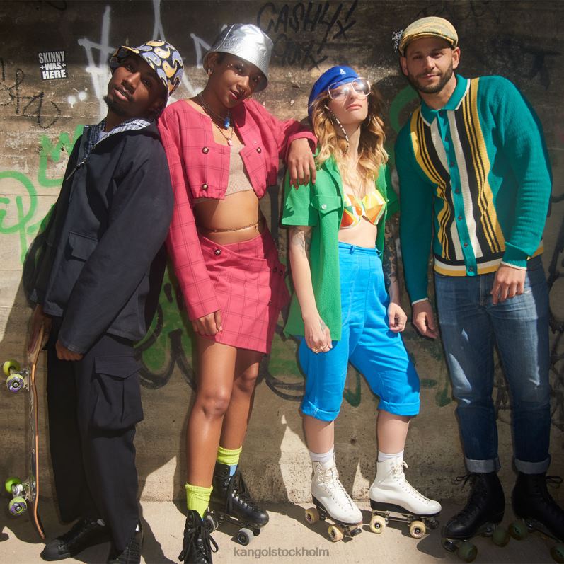 Kangol unisex- airbrush 507 B0ZLB227 Tillbehör olja grön/varm aprikos