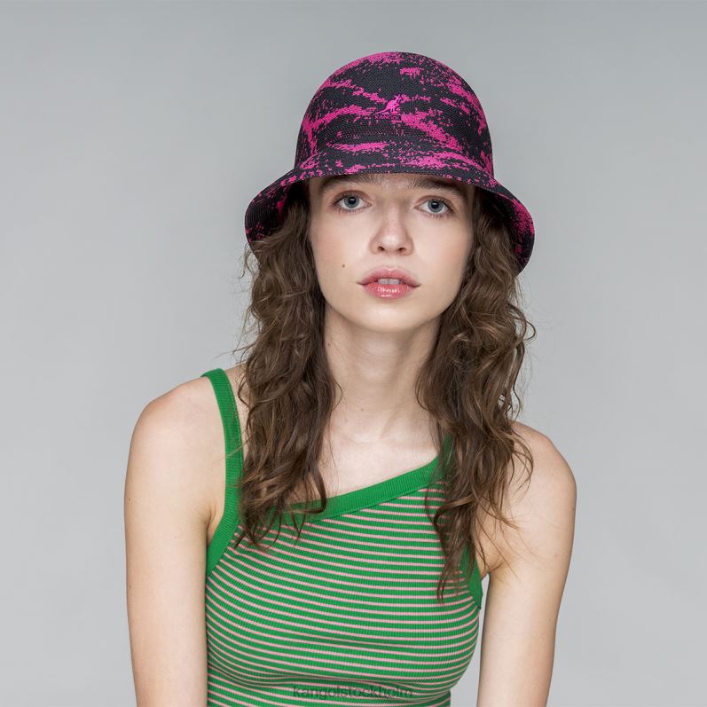 Kangol unisex- airbrush casual B0ZLB654 Tillbehör djupa fjädrar/elektrisk rosa
