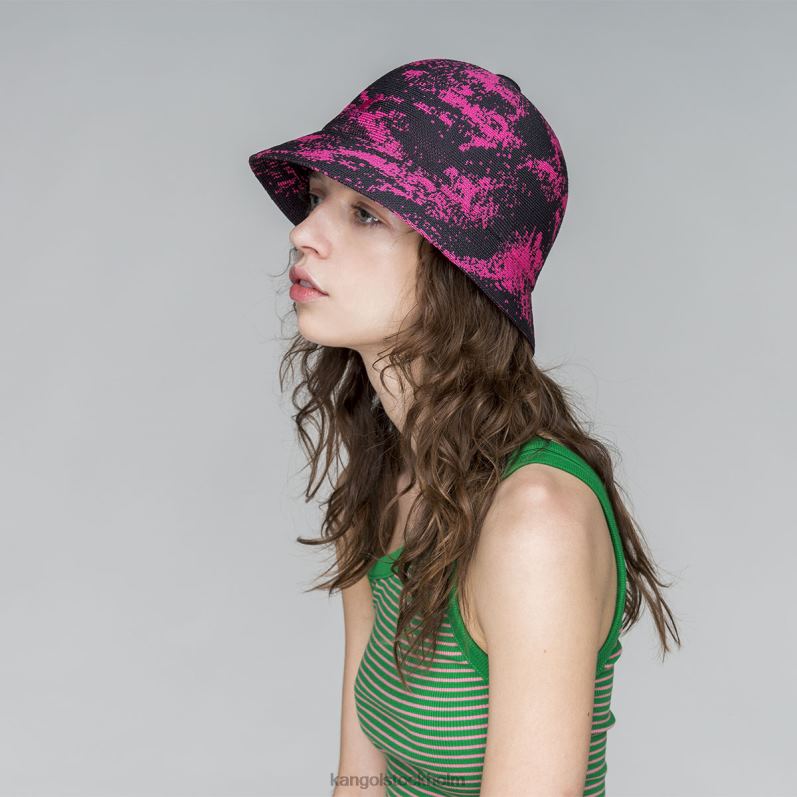 Kangol unisex- airbrush casual B0ZLB654 Tillbehör djupa fjädrar/elektrisk rosa