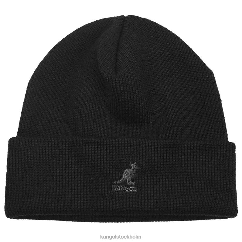 Kangol unisex- akryl manschett dra på B0ZLB841 Tillbehör svart