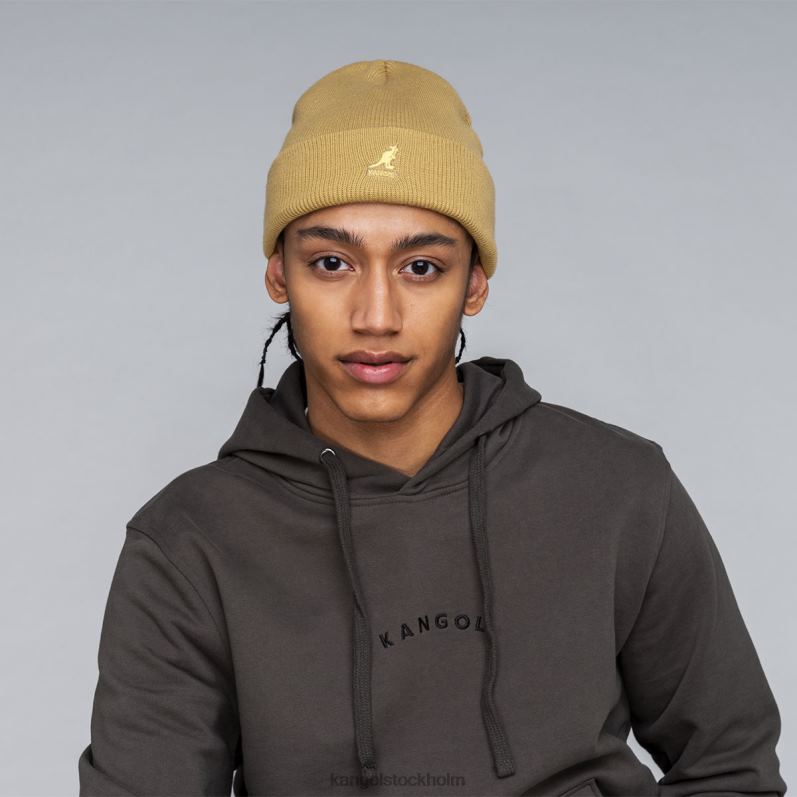 Kangol unisex- akryl manschett dra på B0ZLB844 Tillbehör kamel