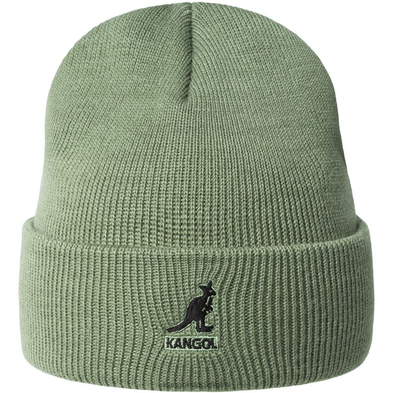 Kangol unisex- akryl manschett dra på B0ZLB848 Tillbehör oljegrön