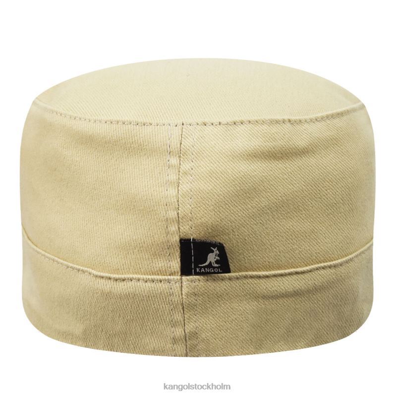 Kangol unisex- armékeps i bomullstwill B0ZLB258 Tillbehör beige