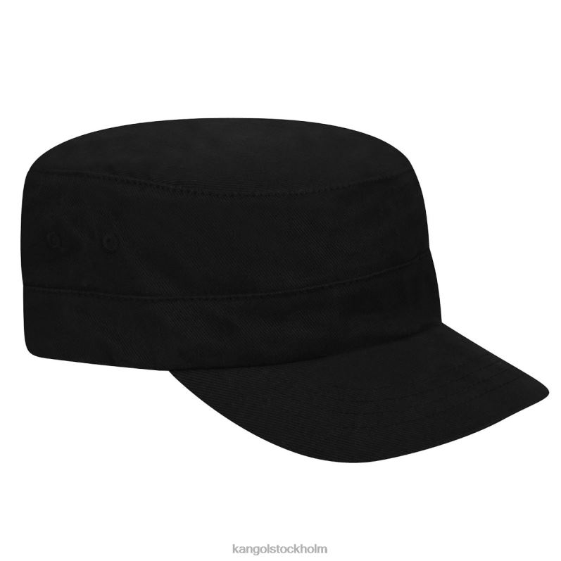 Kangol unisex- armékeps i bomullstwill B0ZLB259 Tillbehör svart
