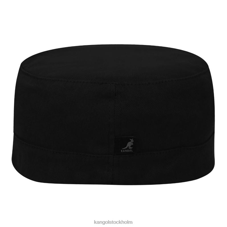 Kangol unisex- armékeps i bomullstwill B0ZLB259 Tillbehör svart