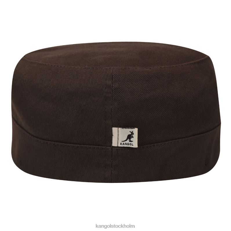 Kangol unisex- armékeps i bomullstwill B0ZLB260 Tillbehör brun