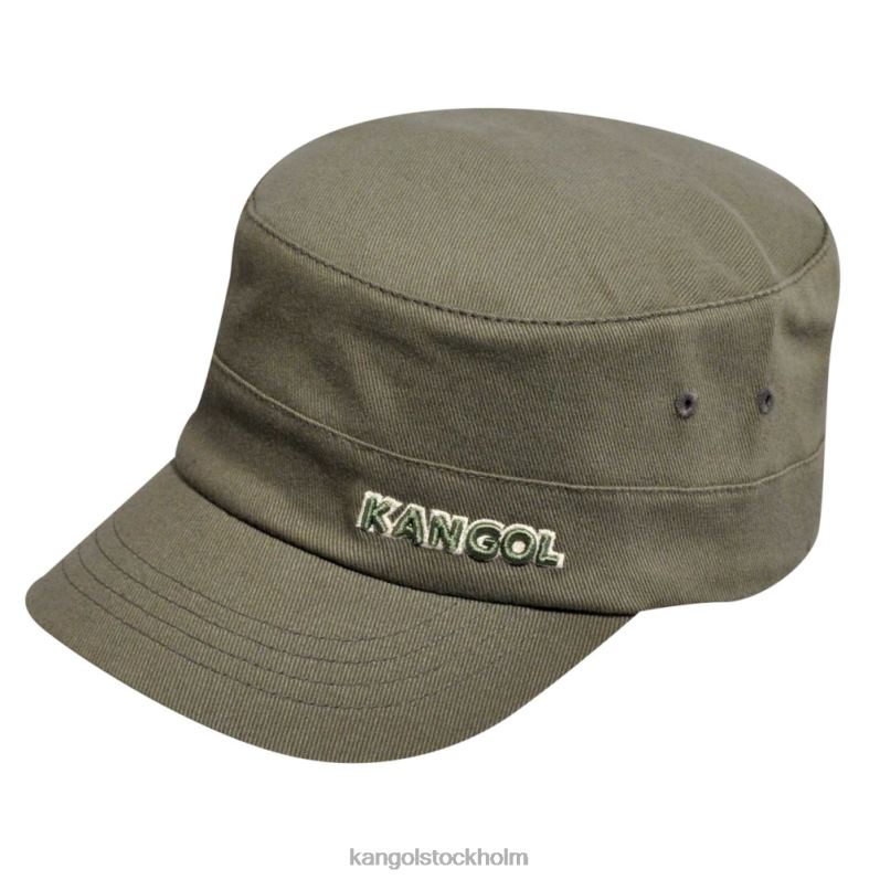 Kangol unisex- armékeps i bomullstwill B0ZLB261 Tillbehör grön