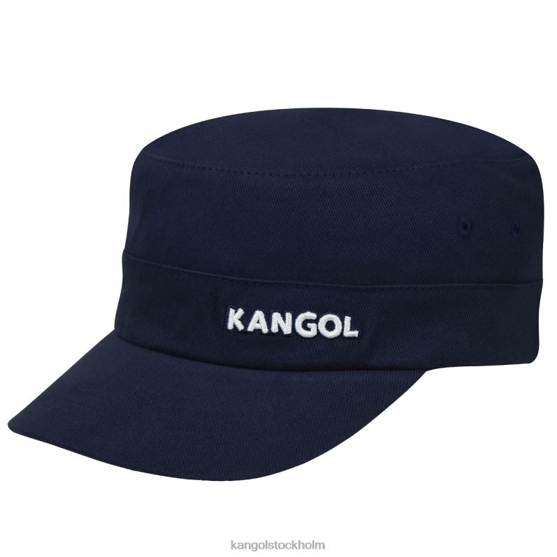 Kangol unisex- armékeps i bomullstwill B0ZLB263 Tillbehör Marin