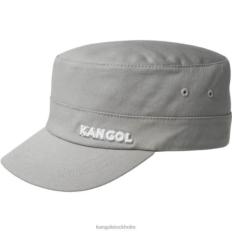 Kangol unisex- armékeps i bomullstwill B0ZLB265 Tillbehör silver